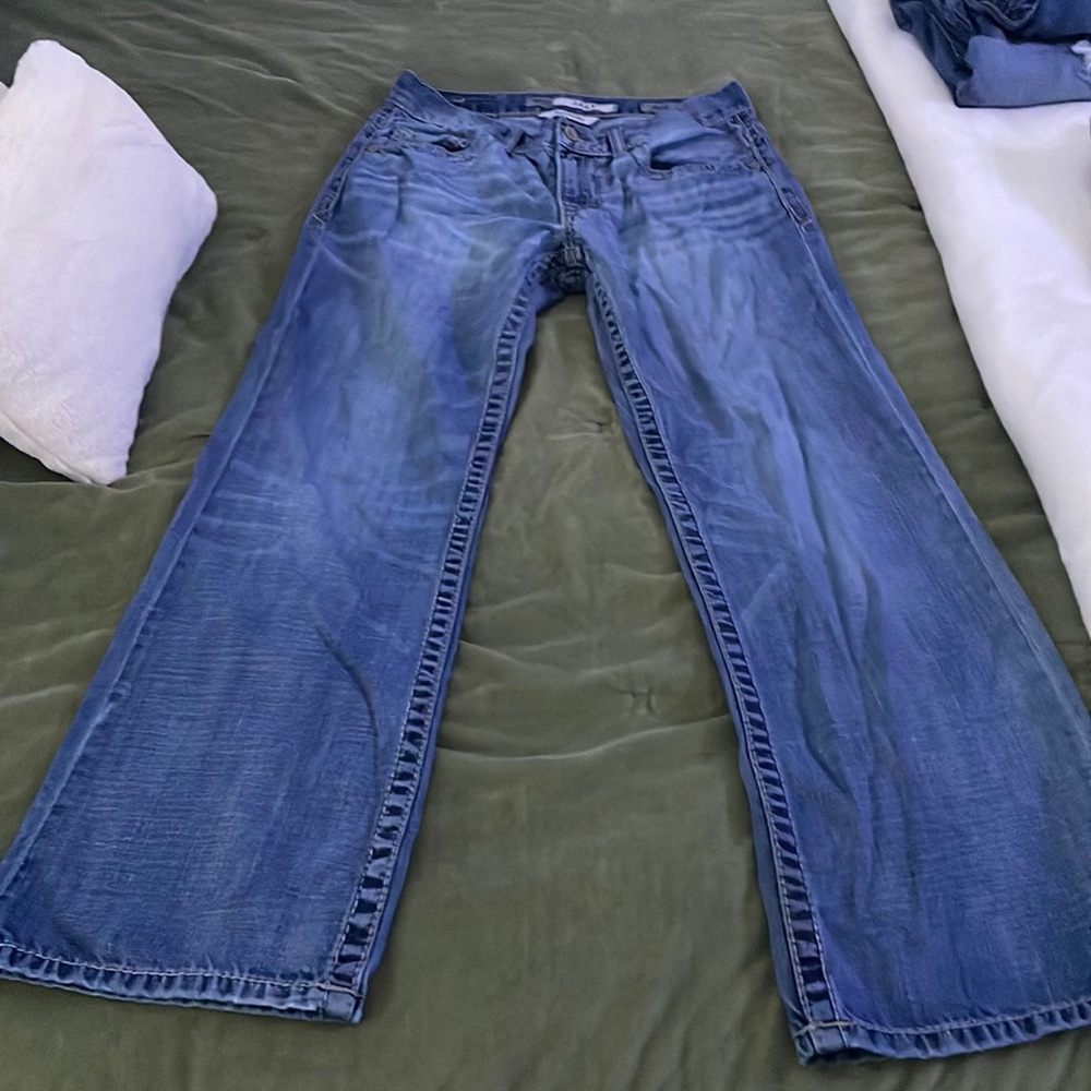 Men’s Buckle Jeans